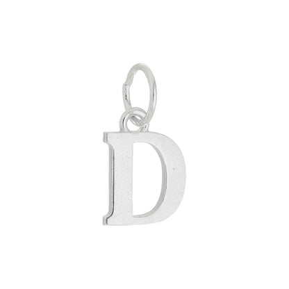 Colar com pingente de letras